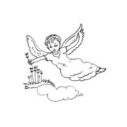 Coloring page: Angel (Characters) #86307 - Free Printable Coloring Pages