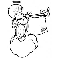 Coloring page: Angel (Characters) #86388 - Free Printable Coloring Pages