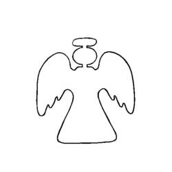Coloring page: Angel (Characters) #86404 - Free Printable Coloring Pages