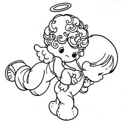 Coloring page: Angel (Characters) #86434 - Free Printable Coloring Pages