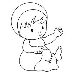Coloring page: Baby (Characters) #86585 - Free Printable Coloring Pages