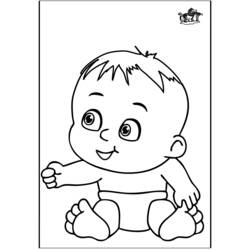 Coloring page: Baby (Characters) #86600 - Free Printable Coloring Pages