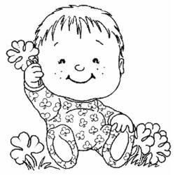 Coloring page: Baby (Characters) #86656 - Free Printable Coloring Pages