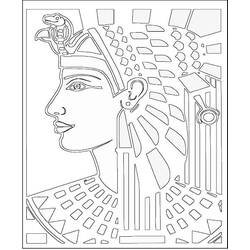 Coloring page: Cleopatra (Characters) #90572 - Free Printable Coloring Pages