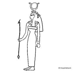 Coloring page: Cleopatra (Characters) #90618 - Free Printable Coloring Pages