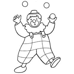 Coloring page: Clown (Characters) #90912 - Free Printable Coloring Pages