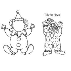 Coloring page: Clown (Characters) #90935 - Free Printable Coloring Pages