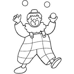 Coloring page: Clown (Characters) #91164 - Free Printable Coloring Pages