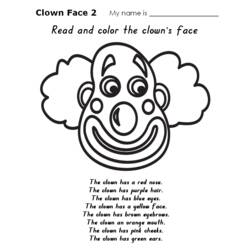 Coloring page: Clown (Characters) #91197 - Free Printable Coloring Pages