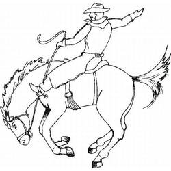 Coloring page: Cowboy (Characters) #91446 - Free Printable Coloring Pages