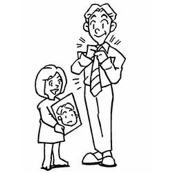 Coloring page: Dad (Characters) #103603 - Free Printable Coloring Pages