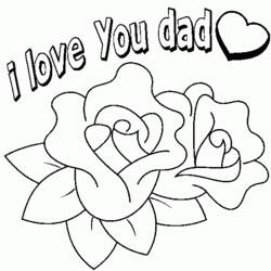 Coloring page: Dad (Characters) #103792 - Free Printable Coloring Pages