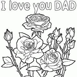 Coloring page: Dad (Characters) #103844 - Free Printable Coloring Pages