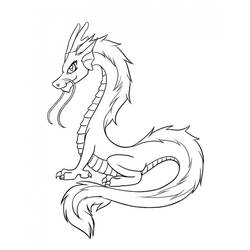 Coloring page: Dragon (Characters) #148386 - Free Printable Coloring Pages