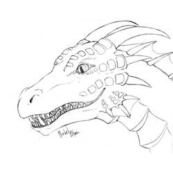 Coloring page: Dragon (Characters) #148407 - Free Printable Coloring Pages