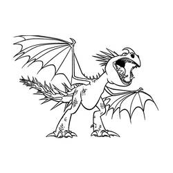 Coloring page: Dragon (Characters) #148428 - Free Printable Coloring Pages