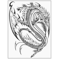 Coloring page: Dragon (Characters) #148522 - Free Printable Coloring Pages