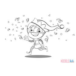 Coloring page: Elf (Characters) #93895 - Free Printable Coloring Pages