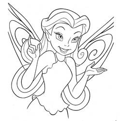 Coloring page: Fairy (Characters) #95777 - Free Printable Coloring Pages