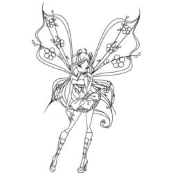 Coloring page: Fairy (Characters) #95866 - Free Printable Coloring Pages