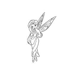 Coloring page: Fairy (Characters) #95880 - Free Printable Coloring Pages