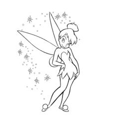 Coloring page: Fairy (Characters) #96039 - Free Printable Coloring Pages