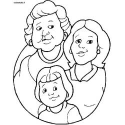 Coloring page: Family (Characters) #95226 - Free Printable Coloring Pages