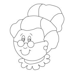 Coloring page: Grandparents (Characters) #150639 - Free Printable Coloring Pages