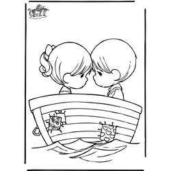 Coloring page: In Love (Characters) #88542 - Free Printable Coloring Pages