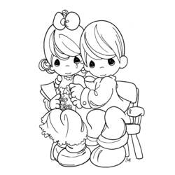 Coloring page: In Love (Characters) #88574 - Free Printable Coloring Pages