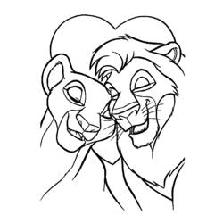 Coloring page: In Love (Characters) #88799 - Free Printable Coloring Pages