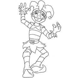 Coloring page: Jester (Characters) #148668 - Free Printable Coloring Pages