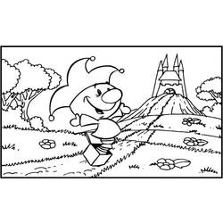 Coloring page: Jester (Characters) #148740 - Free Printable Coloring Pages