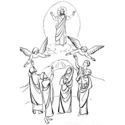 Coloring page: Jesus (Characters) #98944 - Free Printable Coloring Pages