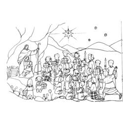 Coloring page: Jesus (Characters) #99046 - Free Printable Coloring Pages