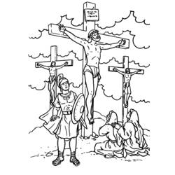 Coloring page: Jesus (Characters) #99051 - Free Printable Coloring Pages