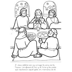 Coloring pages: Jesus - Free Printable Coloring Pages