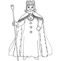 Coloring page: King (Characters) #106928 - Free Printable Coloring Pages