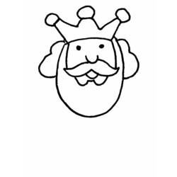 Coloring page: King (Characters) #106930 - Free Printable Coloring Pages