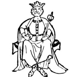 Coloring page: King (Characters) #107217 - Free Printable Coloring Pages
