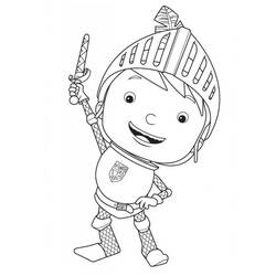 Coloring page: Knight (Characters) #87123 - Free Printable Coloring Pages
