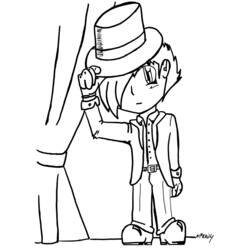 Coloring page: Little Boy (Characters) #97566 - Free Printable Coloring Pages
