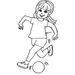 Coloring page: Little Girl (Characters) #96518 - Free Printable Coloring Pages