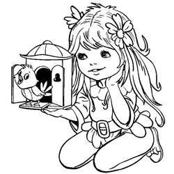 Coloring page: Little Girl (Characters) #96539 - Free Printable Coloring Pages