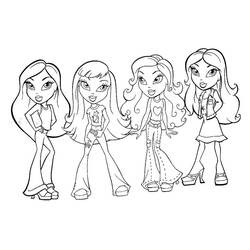 Coloring page: Little Girl (Characters) #96546 - Free Printable Coloring Pages
