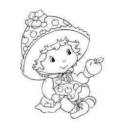 Coloring page: Little Girl (Characters) #96573 - Free Printable Coloring Pages