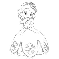 Coloring page: Little Girl (Characters) #96585 - Free Printable Coloring Pages