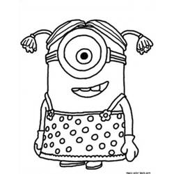 Coloring page: Little Girl (Characters) #96636 - Free Printable Coloring Pages
