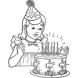 Coloring page: Little Girl (Characters) #96756 - Free Printable Coloring Pages