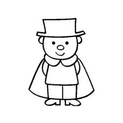 Coloring page: Magician (Characters) #100706 - Free Printable Coloring Pages